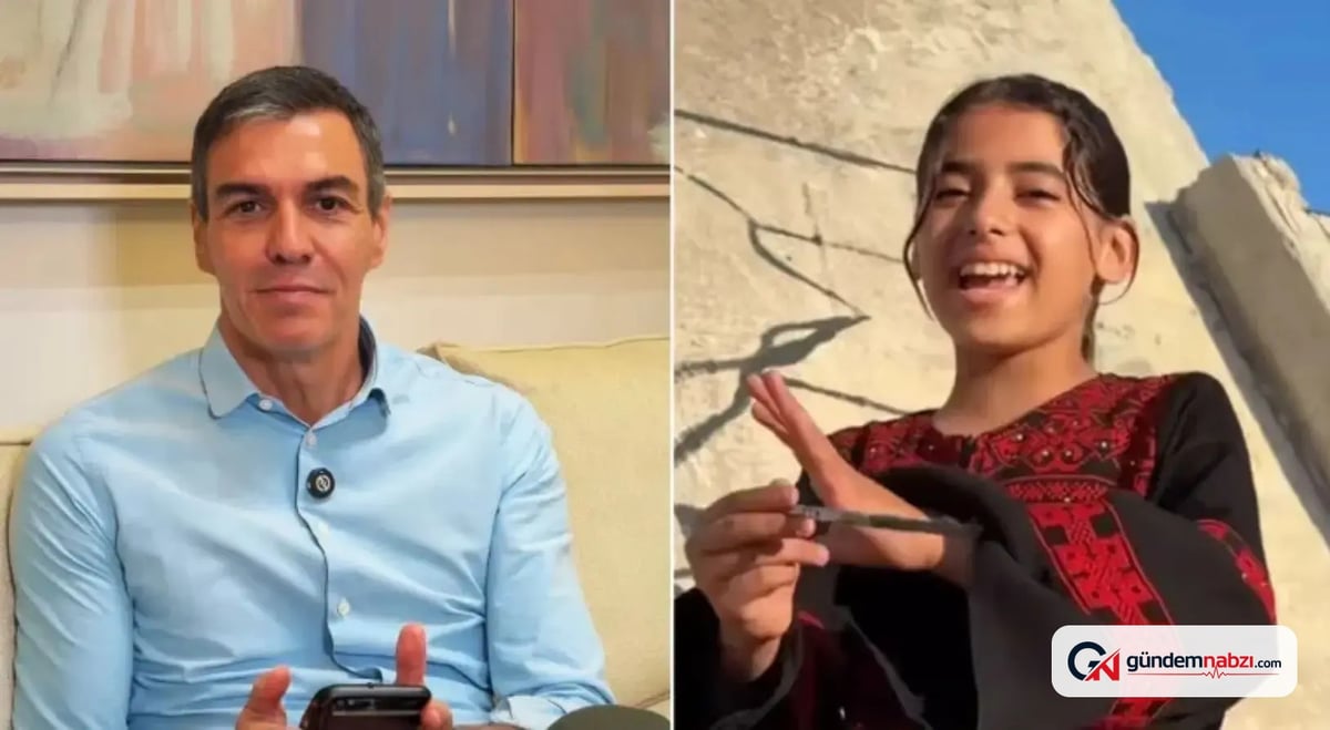 Sanchez'ten Gazzeli Liyan'a video mesajı