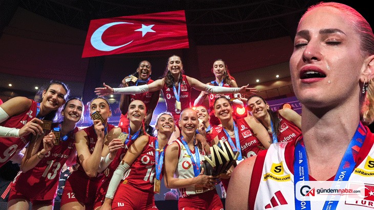 A Milli Kadın Voleybol Takımı Milletler Ligi'nde şampiyon oldu