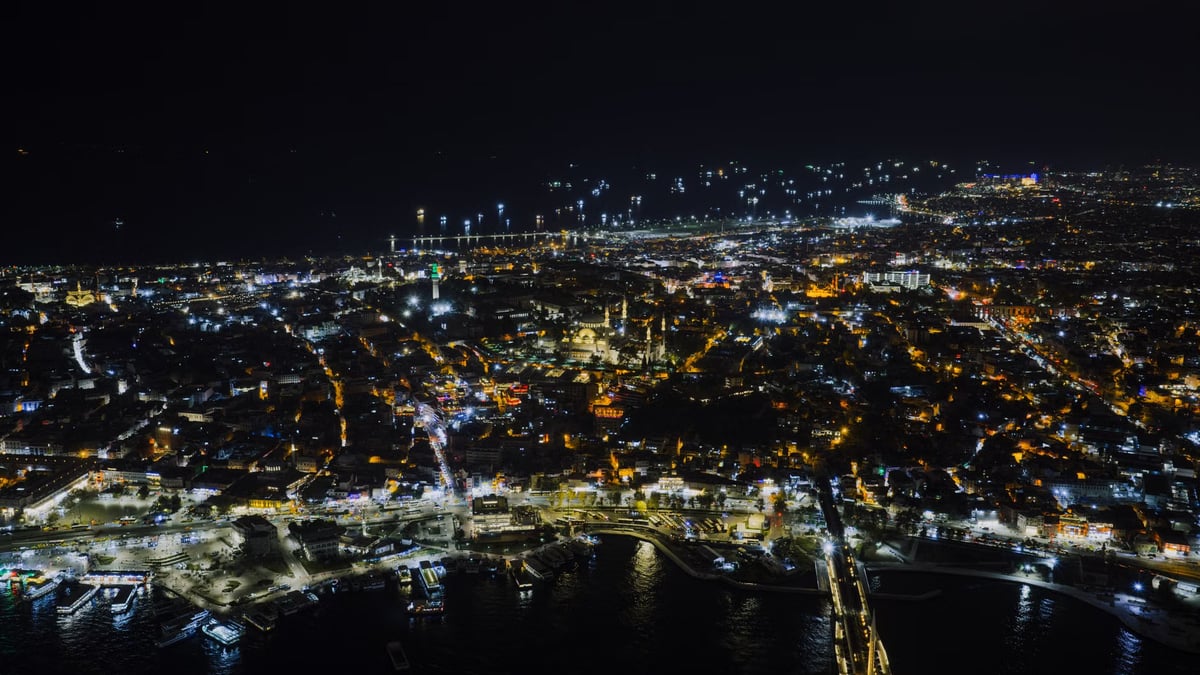 İstanbul'da helikopter destekli geniş çaplı asayiş denetimi