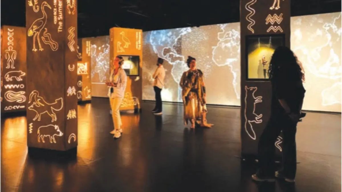 London'da Göbeklitepe'den uzanan dijital sergi açıldı