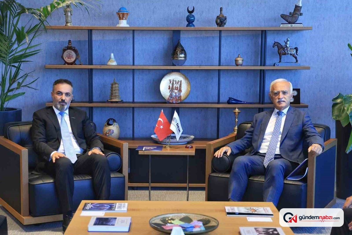 ULUSDER başkanı polat, DEİK başkanı Olpak'ı ziyaret etti