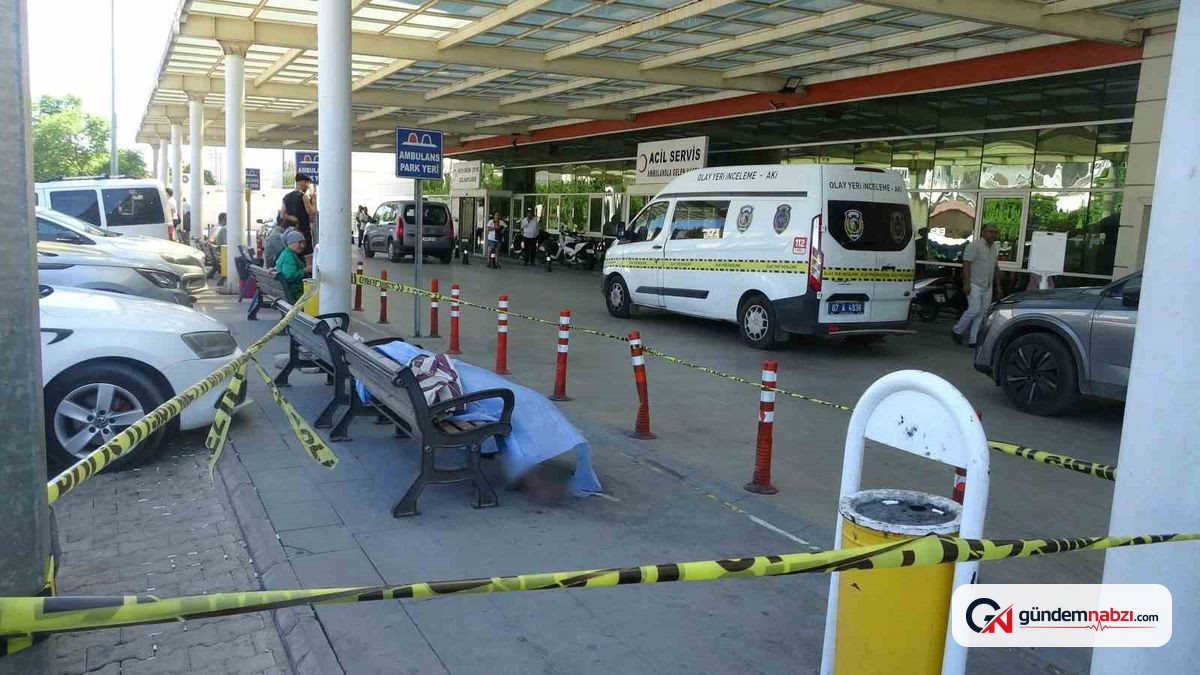 Antalya'da hastane önündeki bankta ölü bulundu