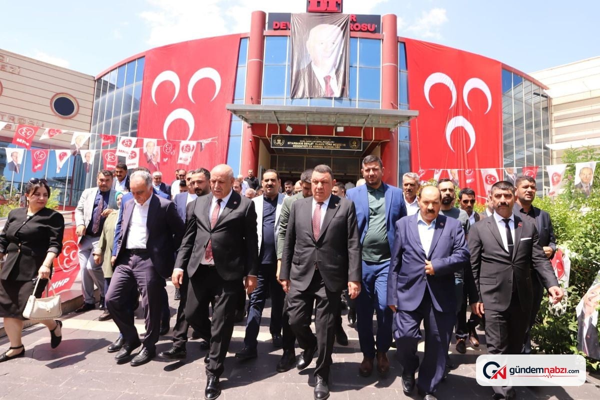 MHP Kayapınar'da Baver Bulut yeniden başkan