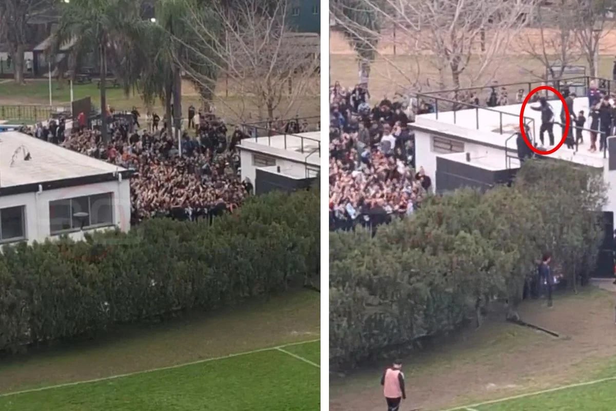 Messi'nin maç izlemeye geldiğini duyan Arjantinliler stadyuma akın etti