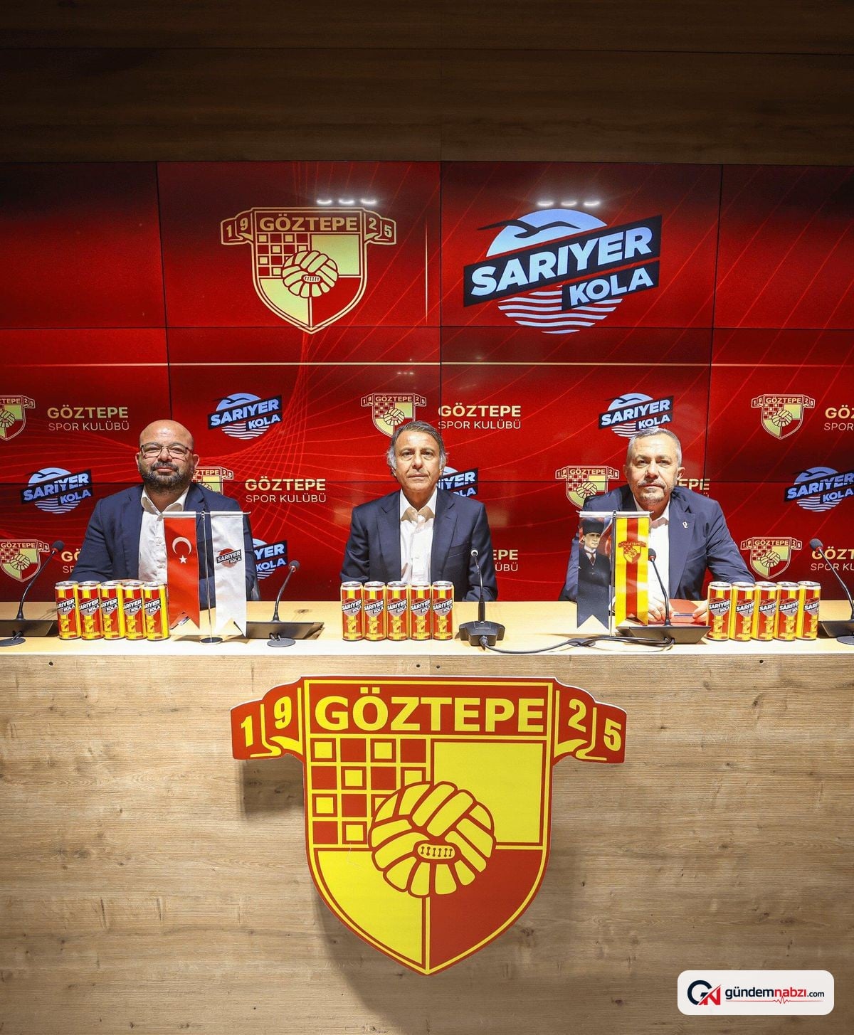 Sarıyer Kola Göztepe'nin şort arkası sponsoru oldu