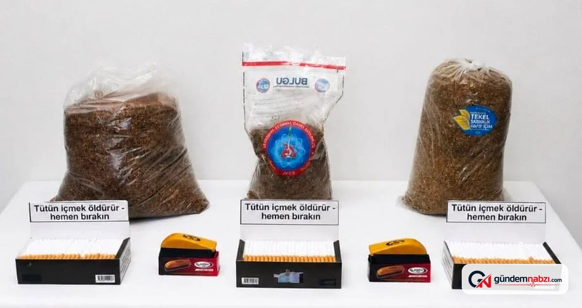 Hayrabolu'da 11 kilogram kaçak tütün ele geçirildi