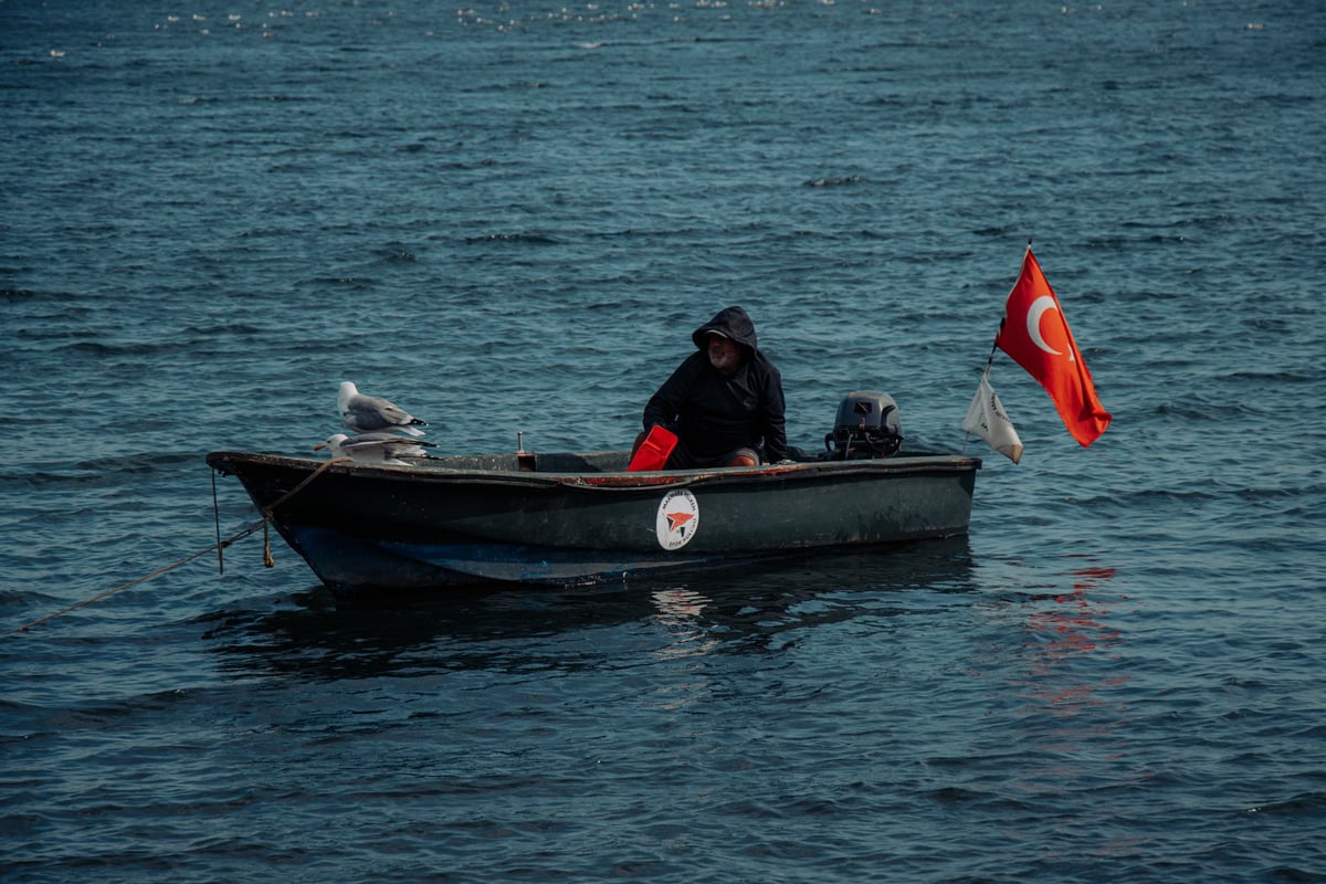 Sinop'ta sezonun ilk vonozu yakalandı