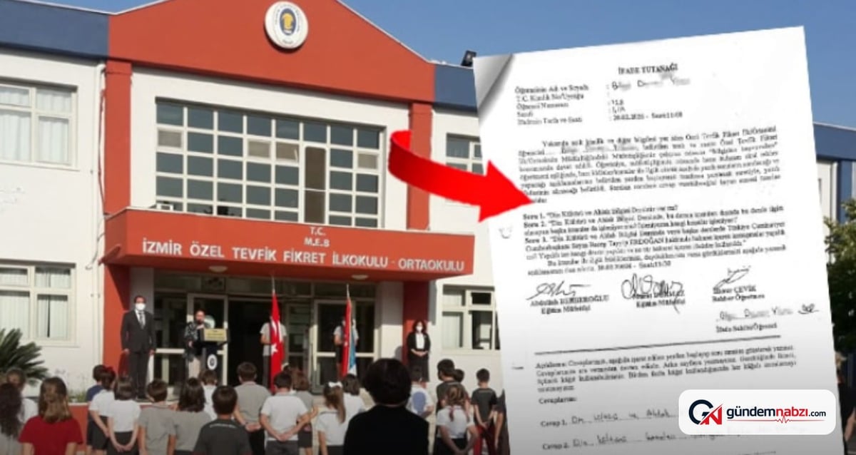 İzmir okullarında öğrencilere velisiz ifade alındı