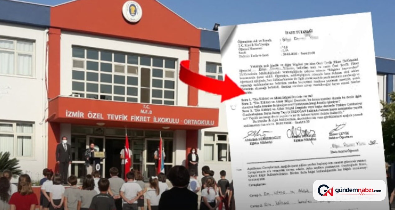 İzmir okullarında öğrencilere velisiz ifade alındı