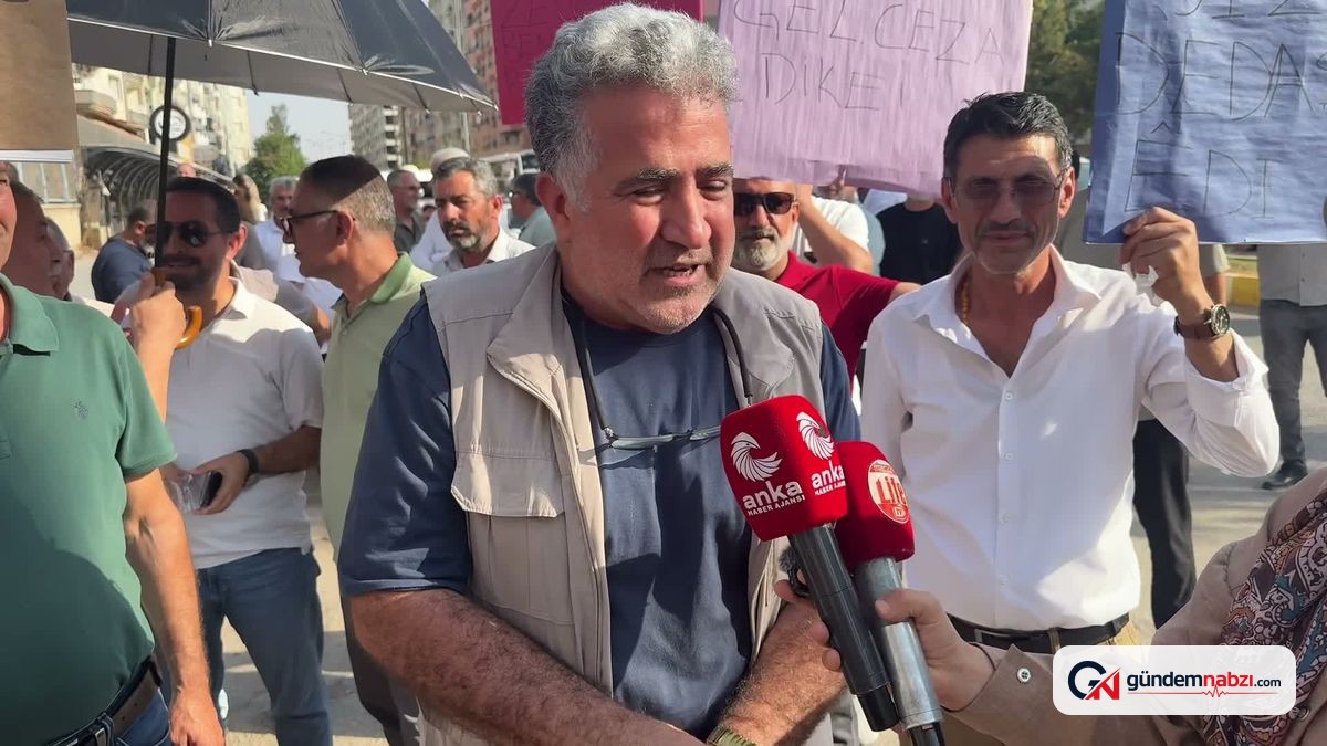 Mardin'de DEDAŞ'ın elektrik kesintilerine protesto