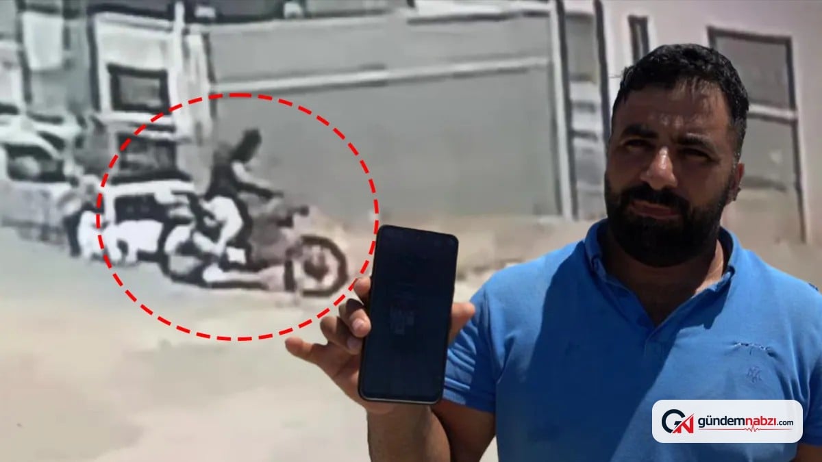 Hatay'da motosiklet hırsızlığı: Yüzünü maske ile gizledi