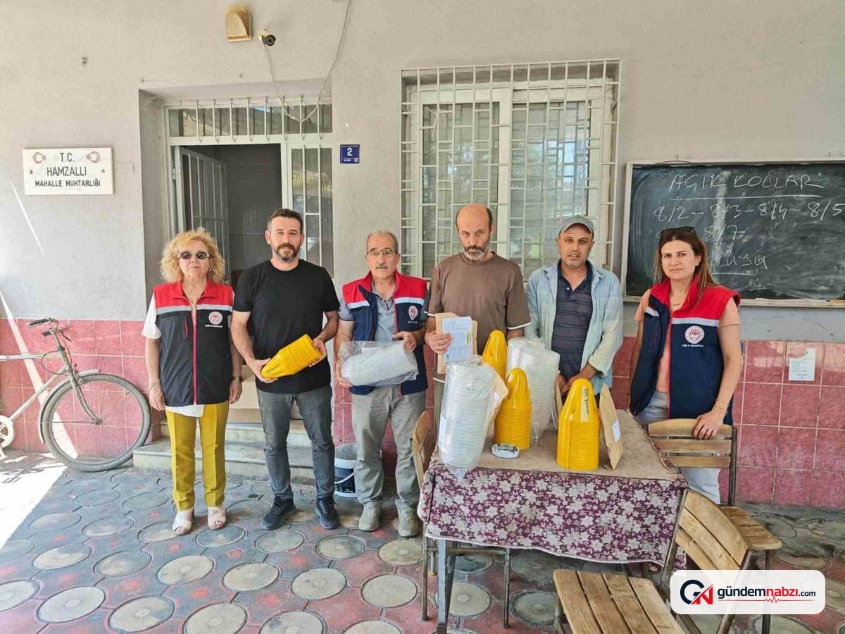 Aydın'da çiftçilere 2 bin 500 yakalama tuzağı dağıtıldı
