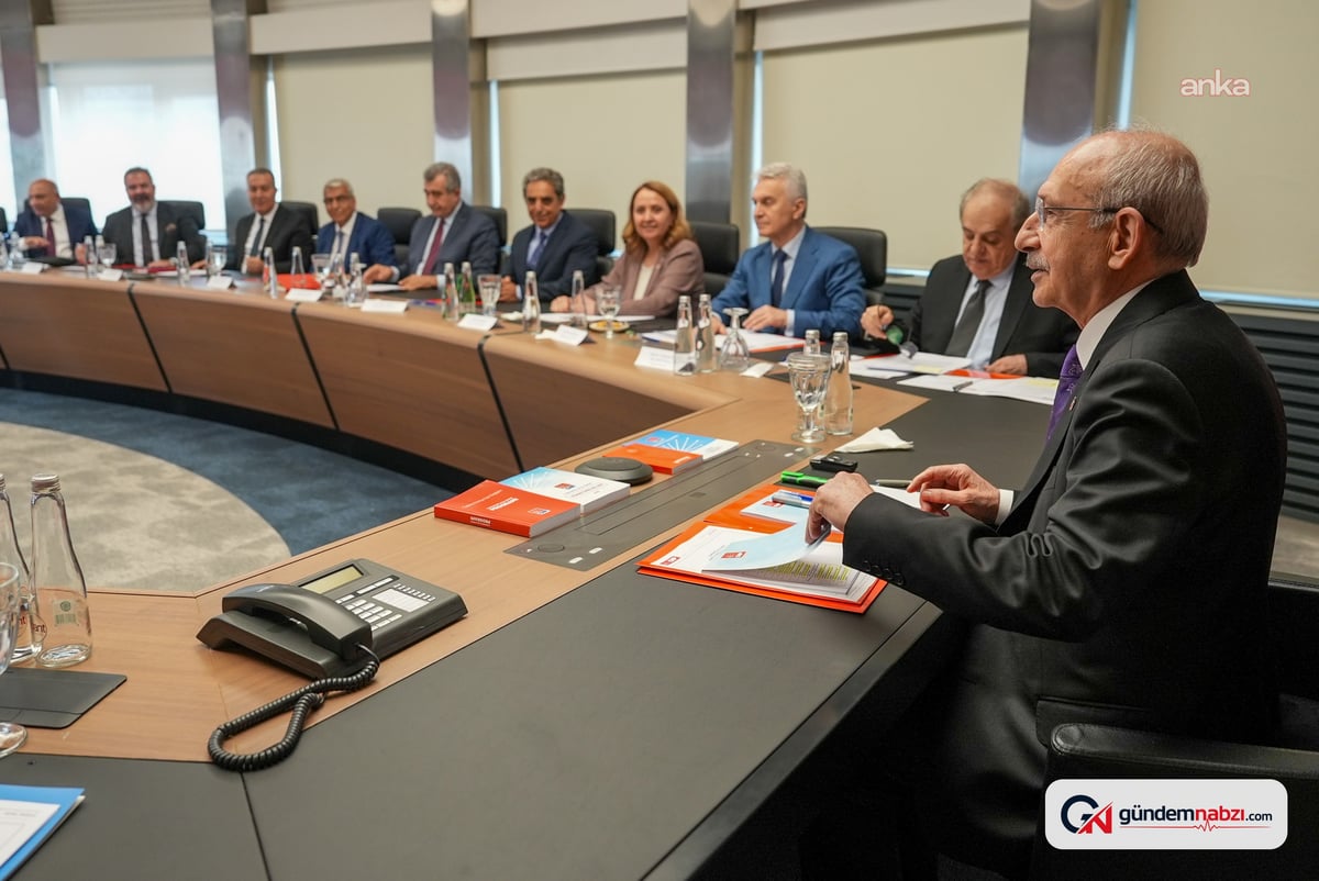 CHP MYK, Kemal Kılıçdaroğlu başkanlığında Ankara'da toplandı