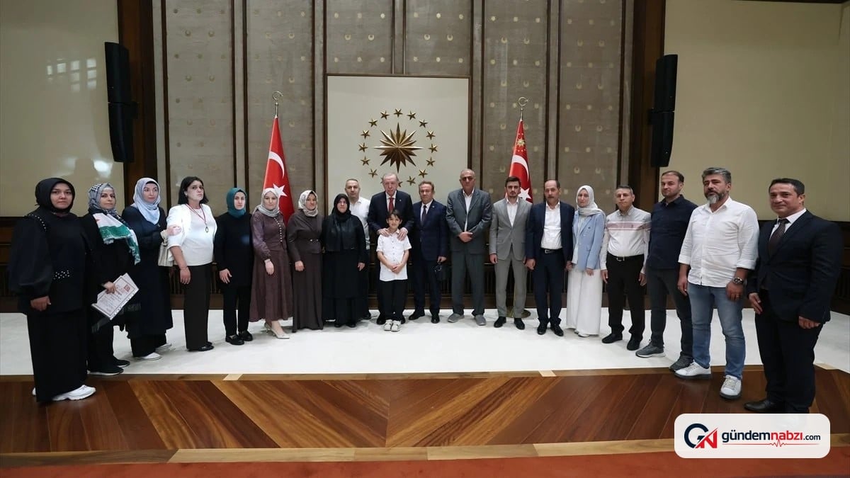 Kahramanmaraş'taki okul saldırısında aileler Erdoğan ile görüştü