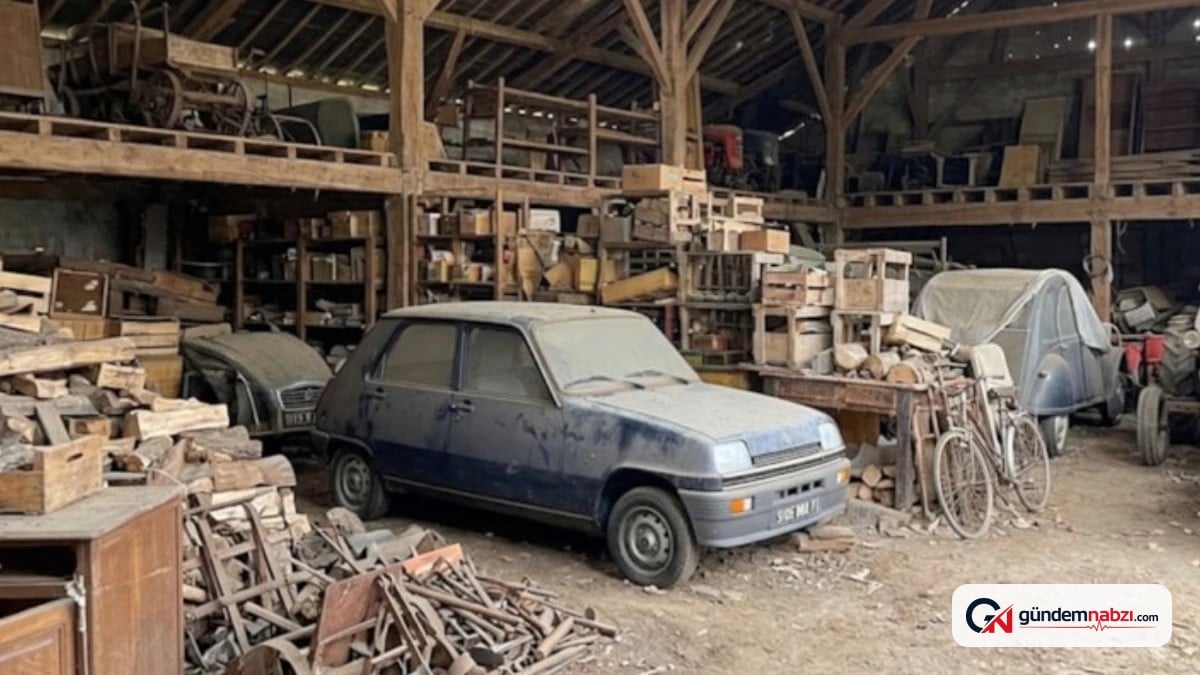 Fransa'da 43 yıl boyunca kullanılmayan Renault 5 satıldı
