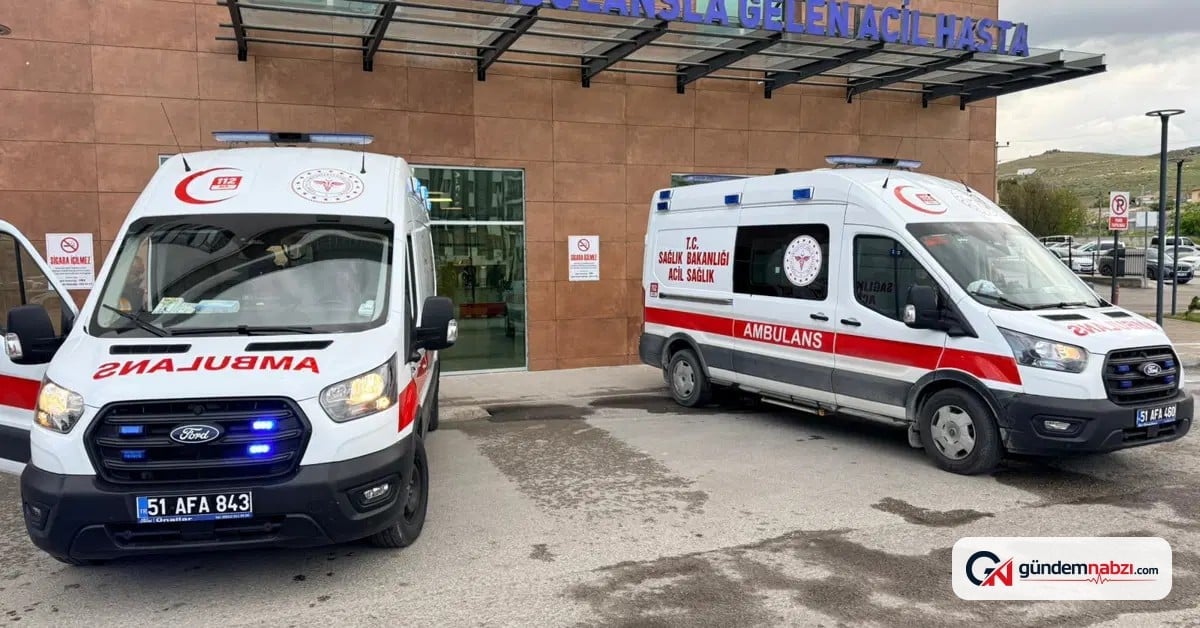 Niğde'de 41 işçi aynı yemekten rahatsızlandı