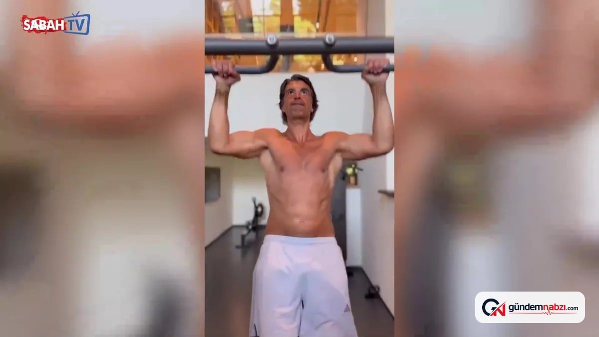 İbrahim Kutluay 52 yaşında fit görünümünü koruyor