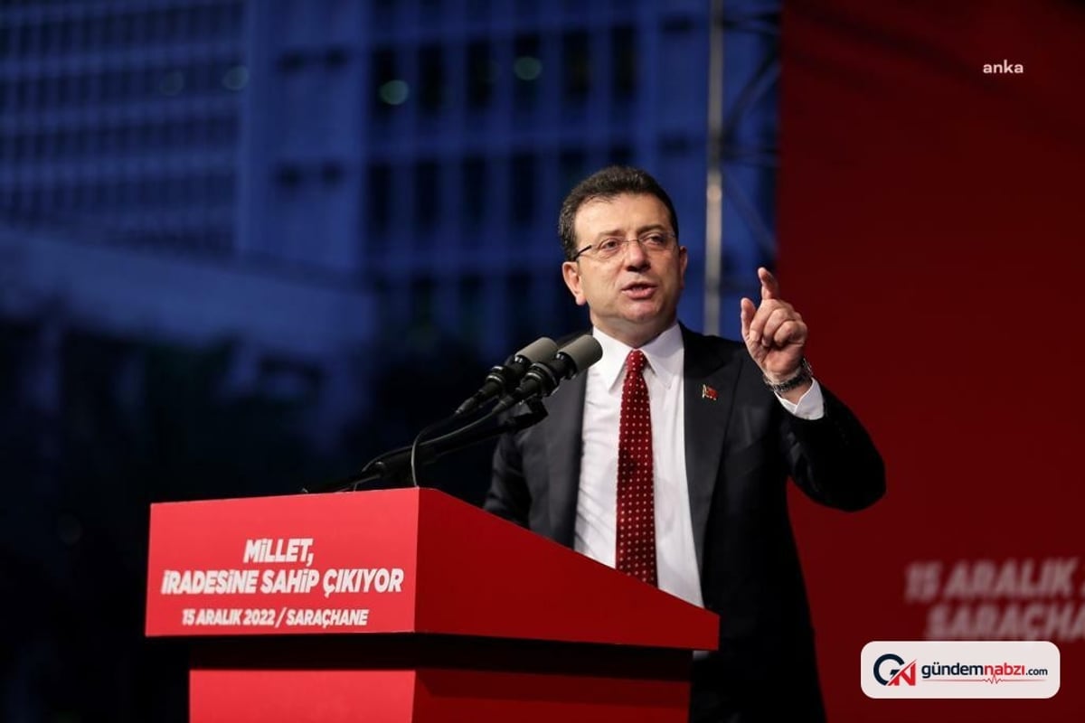Ekrem İmamoğlu'ndan gençlere Yeni Parti'ye katılım çağrısı