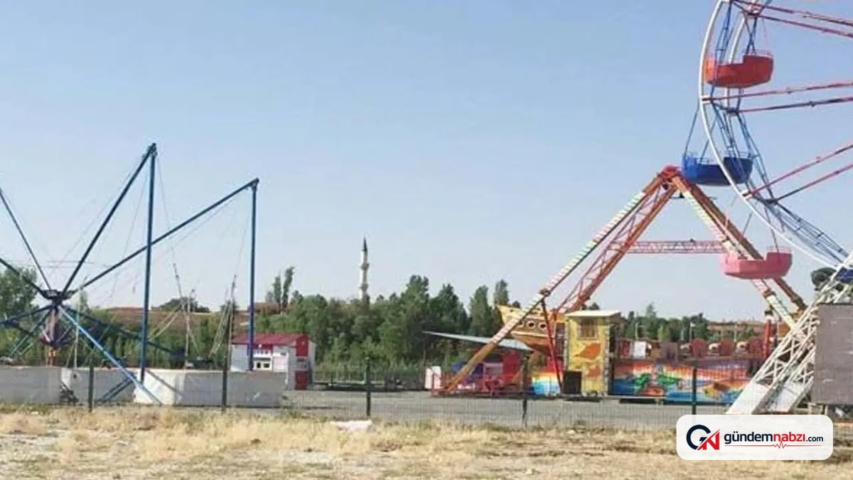 Kırşehir’de lunaparkta iş kazası: Gondoldan düşen işçi yaralandı
