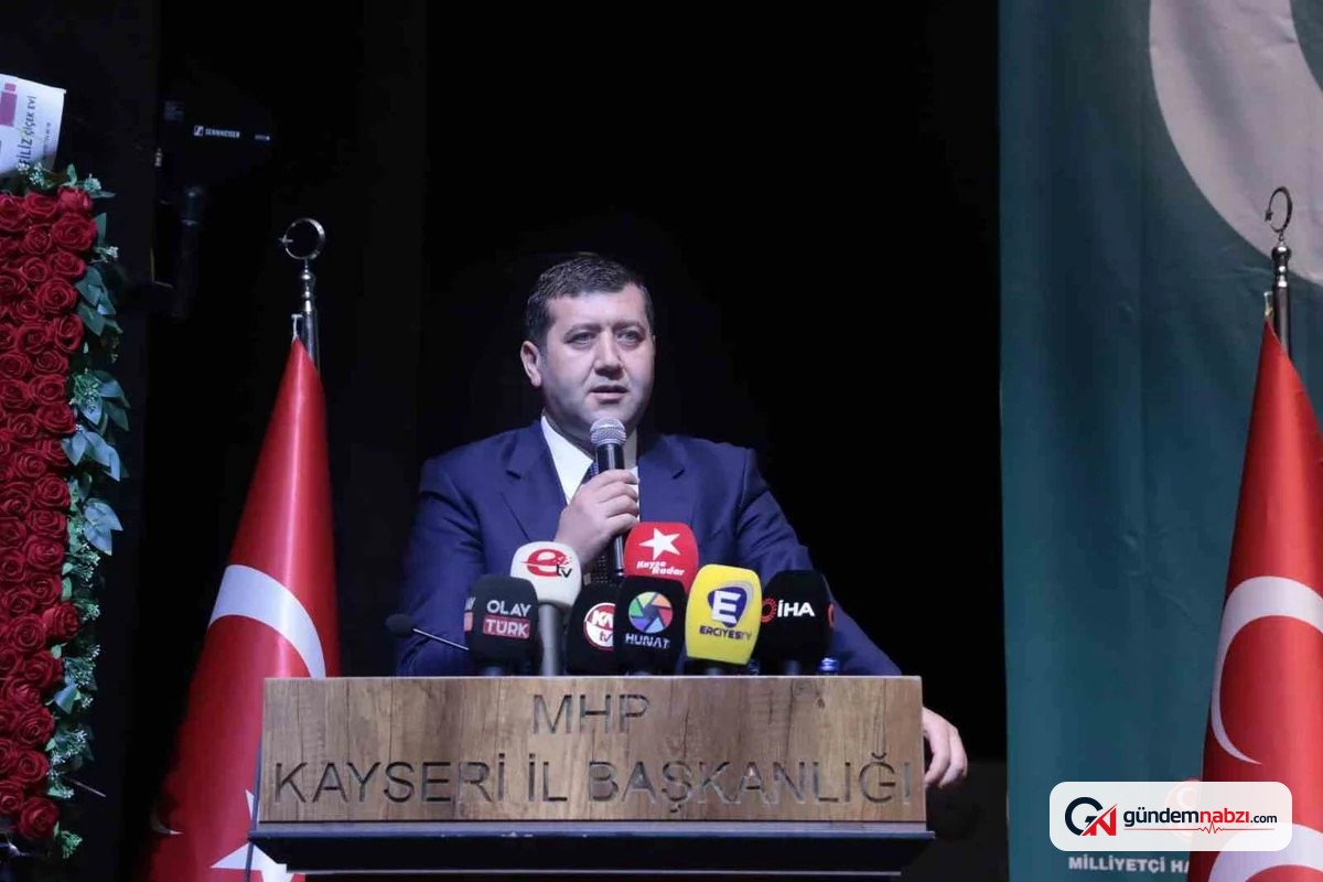 MHP Kayseri'de Kongre: Murat Titizbaş güven tazeledi