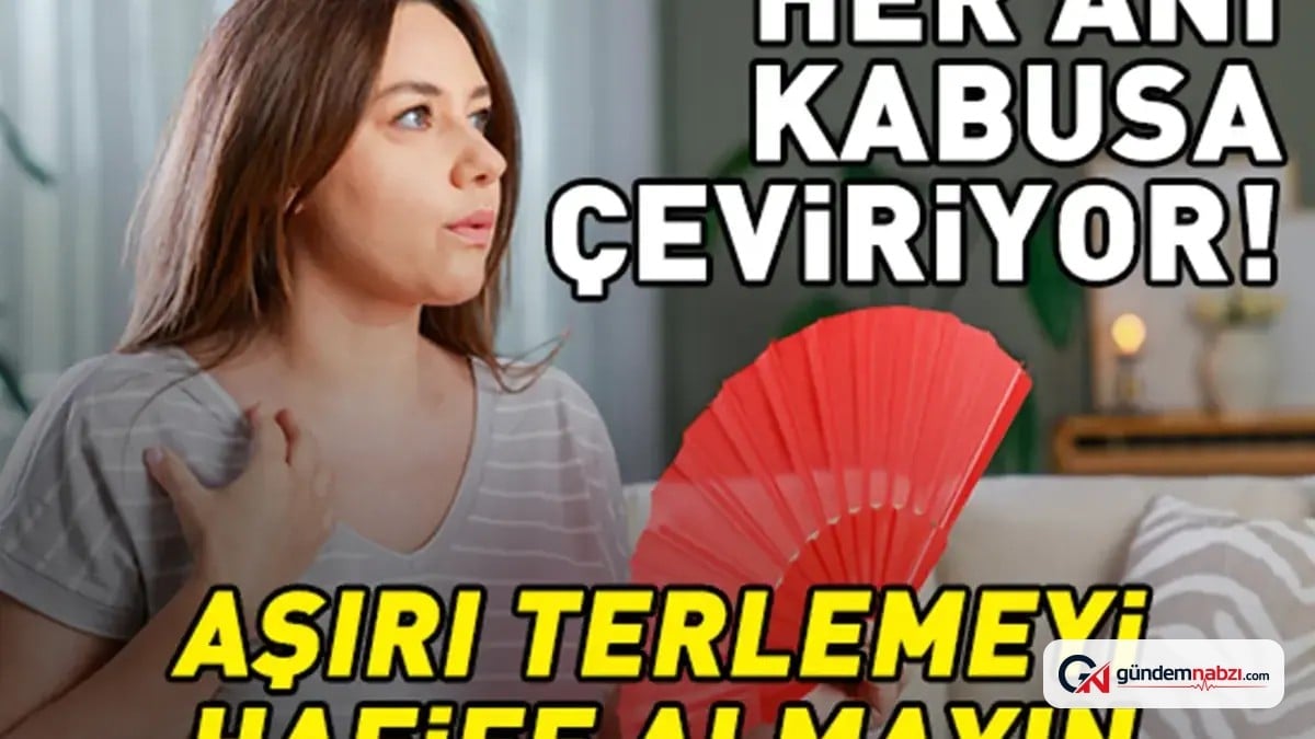 Aşırı Terlemeyi hafife almayın! Nedenleri ve tedavi yöntemleri