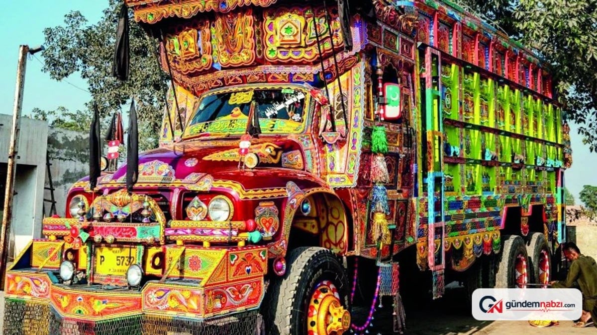 Hareket eden sanat: Pakistan'ın kamyon süsleme geleneği