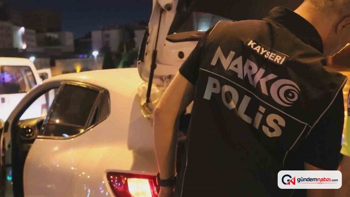 Kayseri'de asayiş uygulamasında 104 aranan şüpheli yakalandı