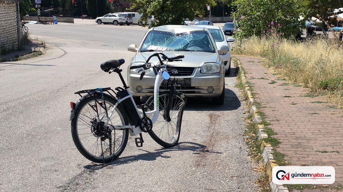 Karabük Safranbolu'da elektrikli bisiklet kazası: 1 ağır yaralı
