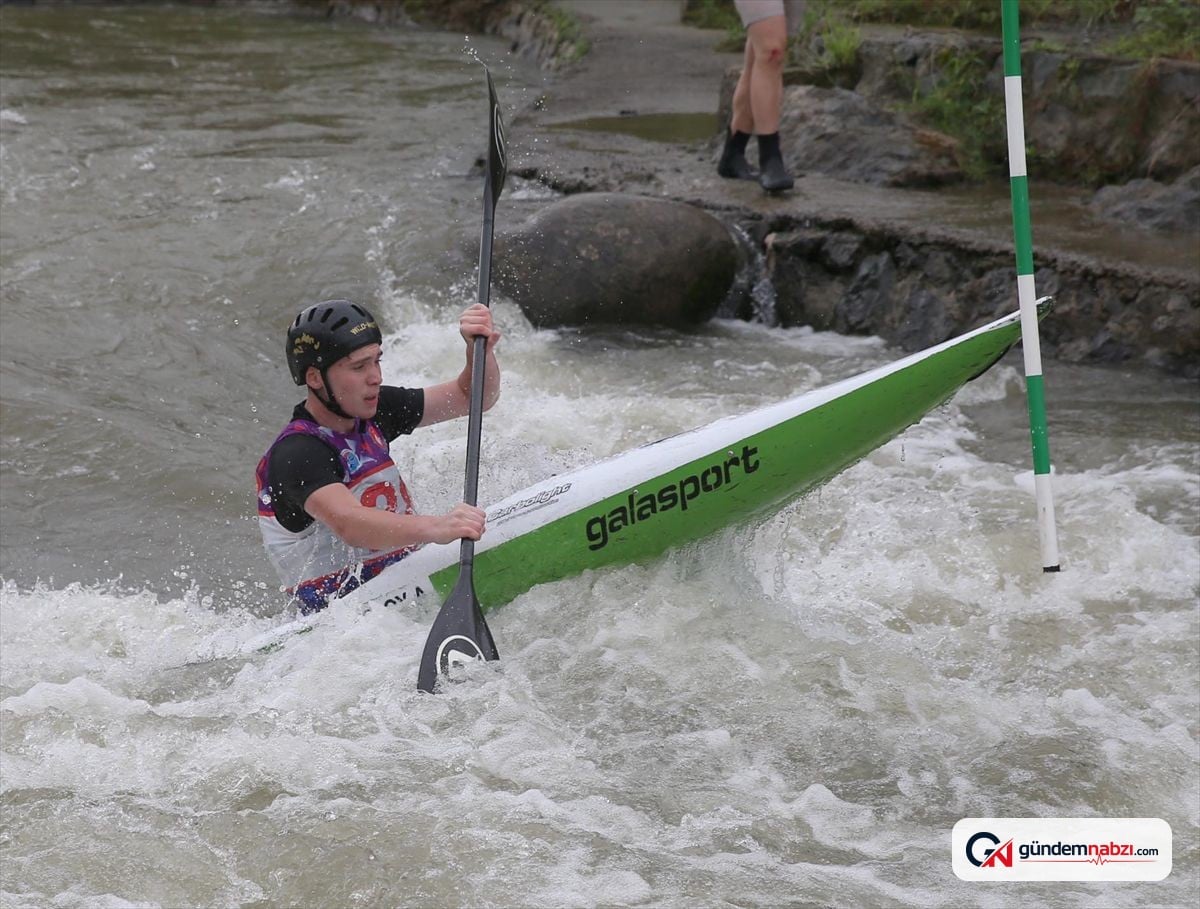 Rize'de Akarsu Slalom Türkiye Şampiyonası tamamlandı