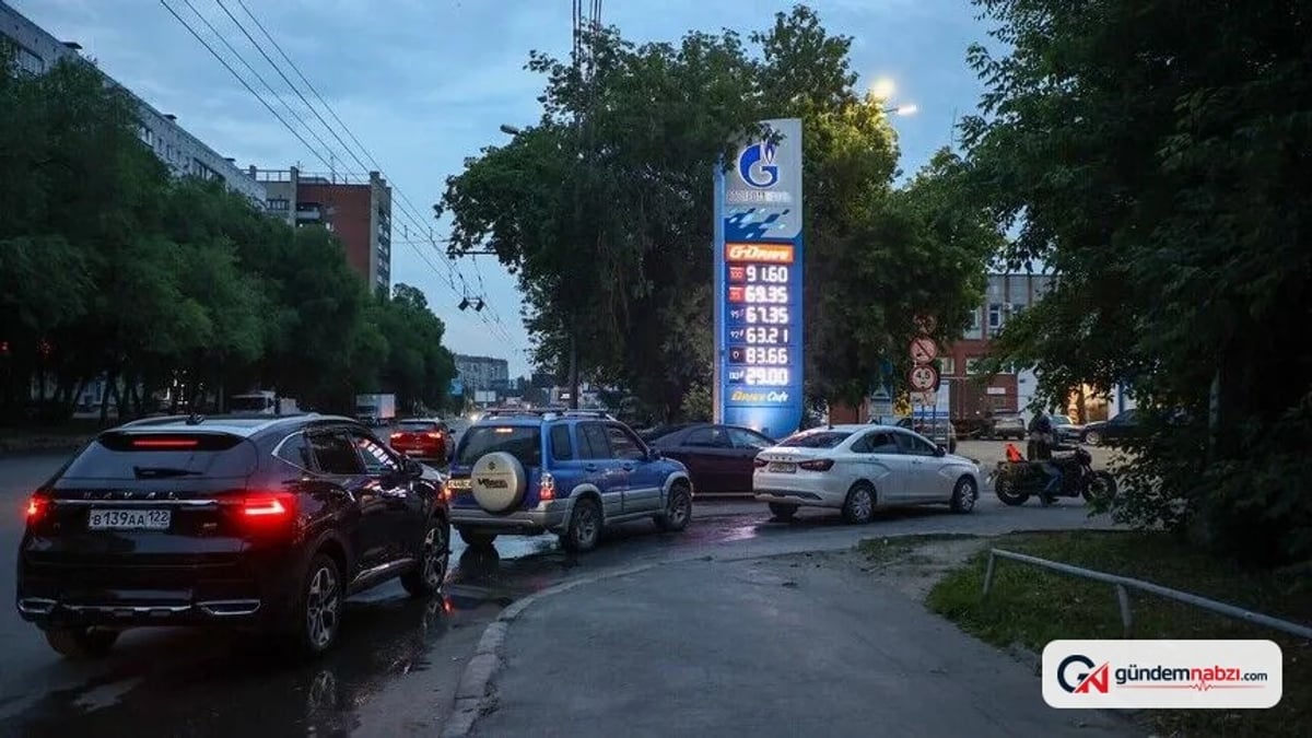 Rusya'da akaryakıt tedarik sorunları devam ediyor