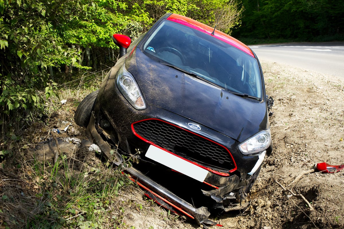 Samsun'da iki otomobil çarpıştı: 1 yaralı
