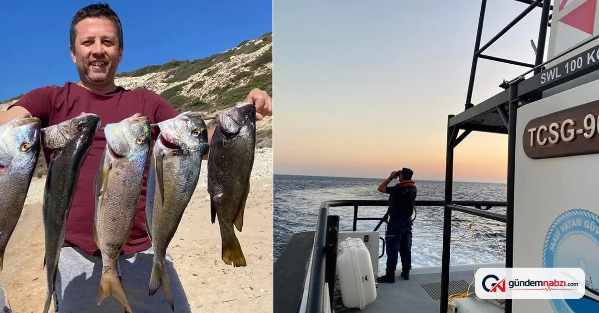 Zıpkınla balık avlamak için denize giren kişi kayboldu