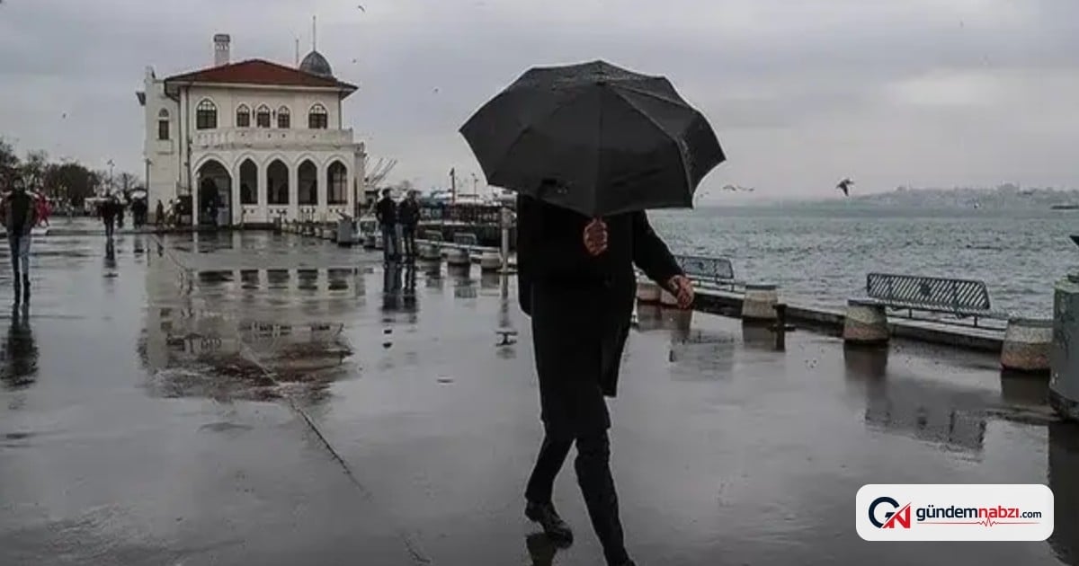 AKOM, Yağışların İstanbul'u cumartesi akşamı terk edeceğini açıkladı