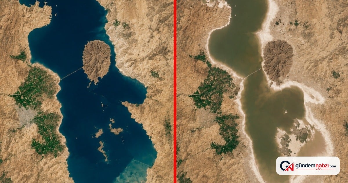 Büyük Tuz Gölü hızla kuruyor