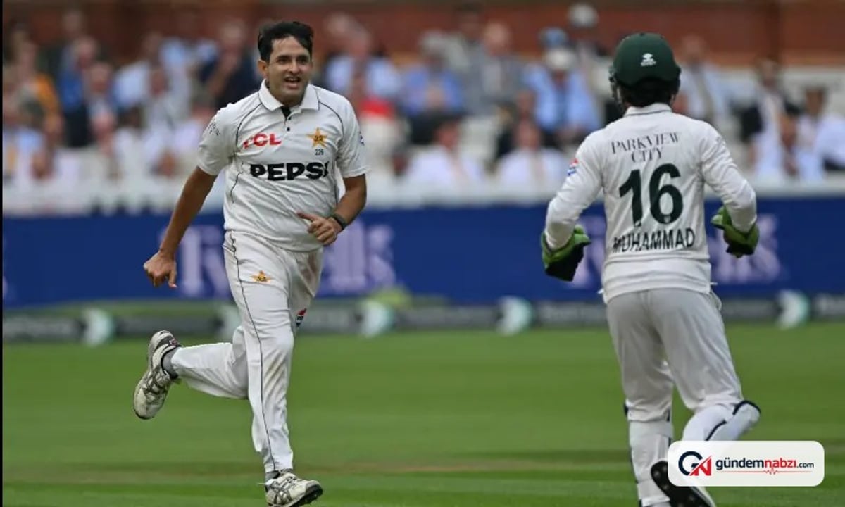 Mohammad Abbas, Lord's onur panosuna girdi, Pakistan 389 koşu peşinde