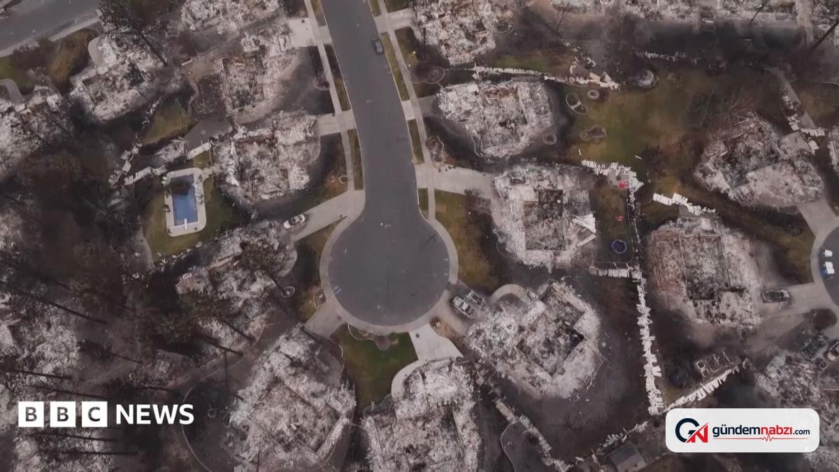 ABD'nin Spokane kentindeki orman yangınlarında 900'den fazla ev kül oldu