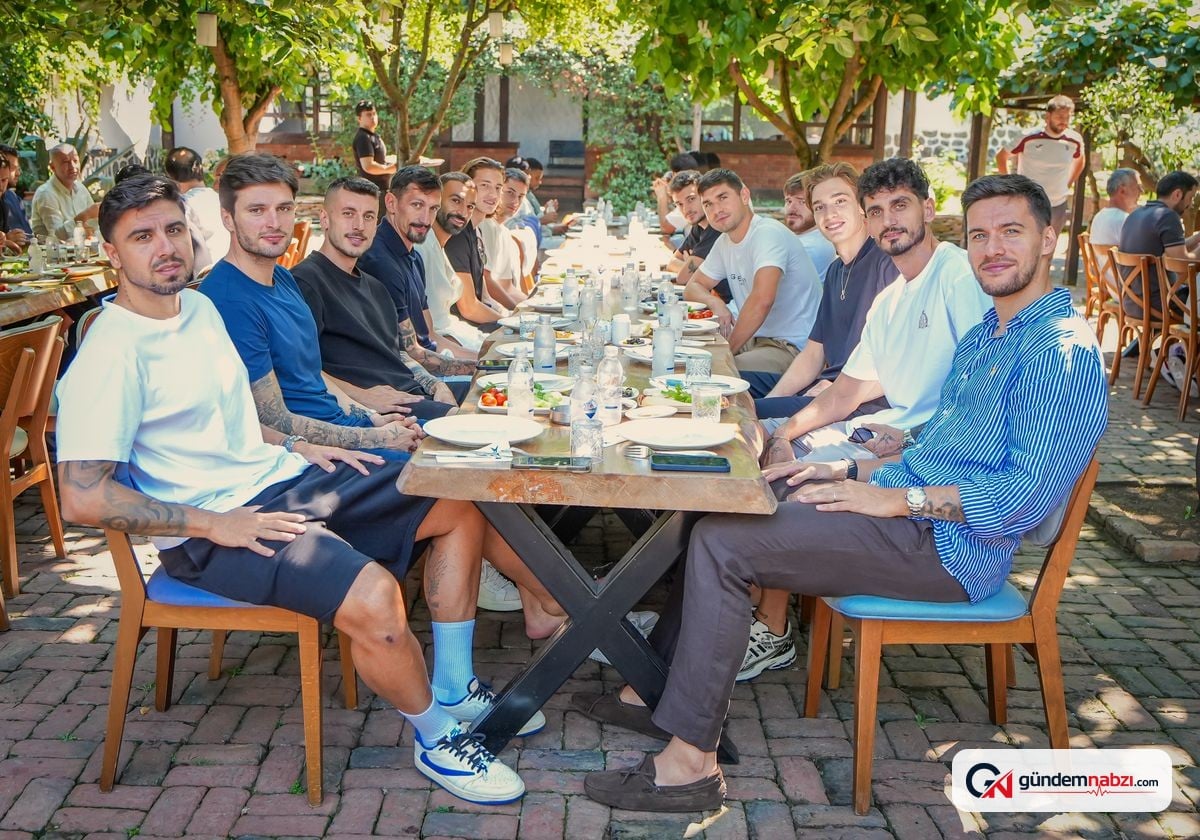 Trabzonspor'da Savic'in organizasyonuyla kahvaltı yapıldı