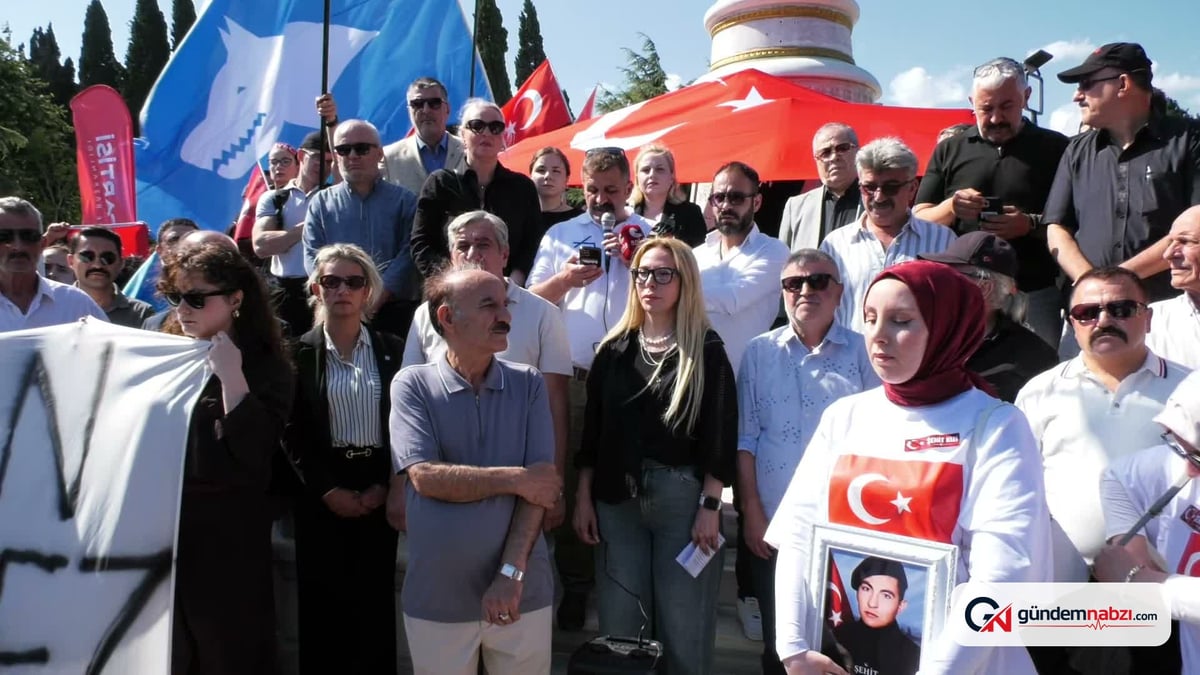 Çerçeve yasası protesto edildi: Şehit aileleri adalet istiyor