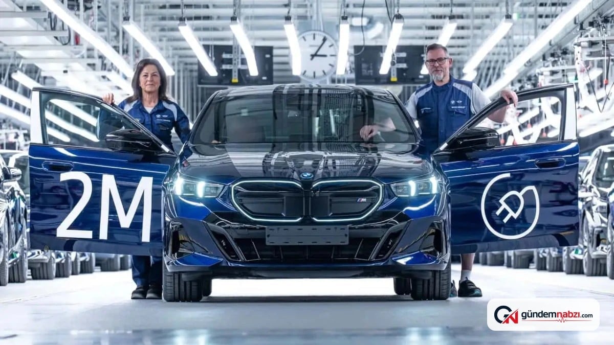 BMW iki milyonuncu elektrikli aracını üretti