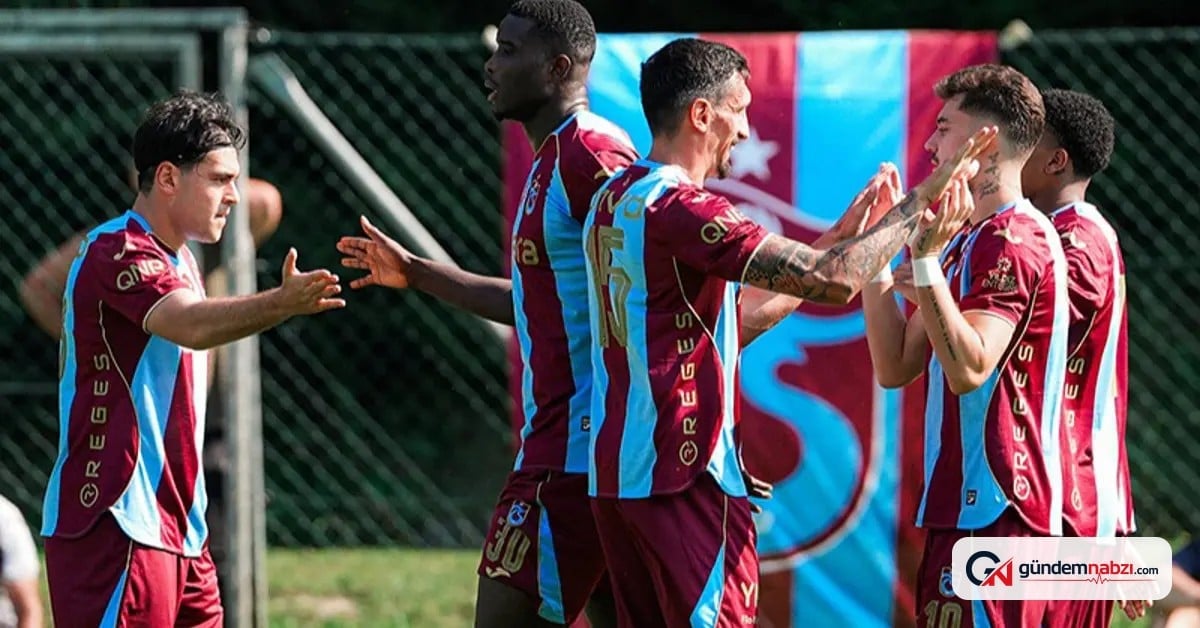 Trabzonspor, hazırlık maçında Udinese'yi mağlup etti