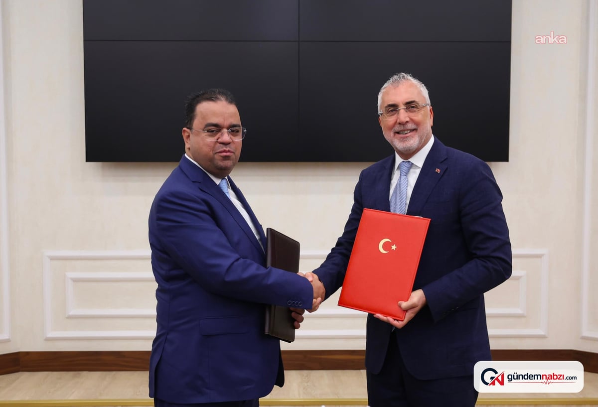 Türkiye ve Libya arasında çalışma alanında iş birliği anlaşması imzalandı