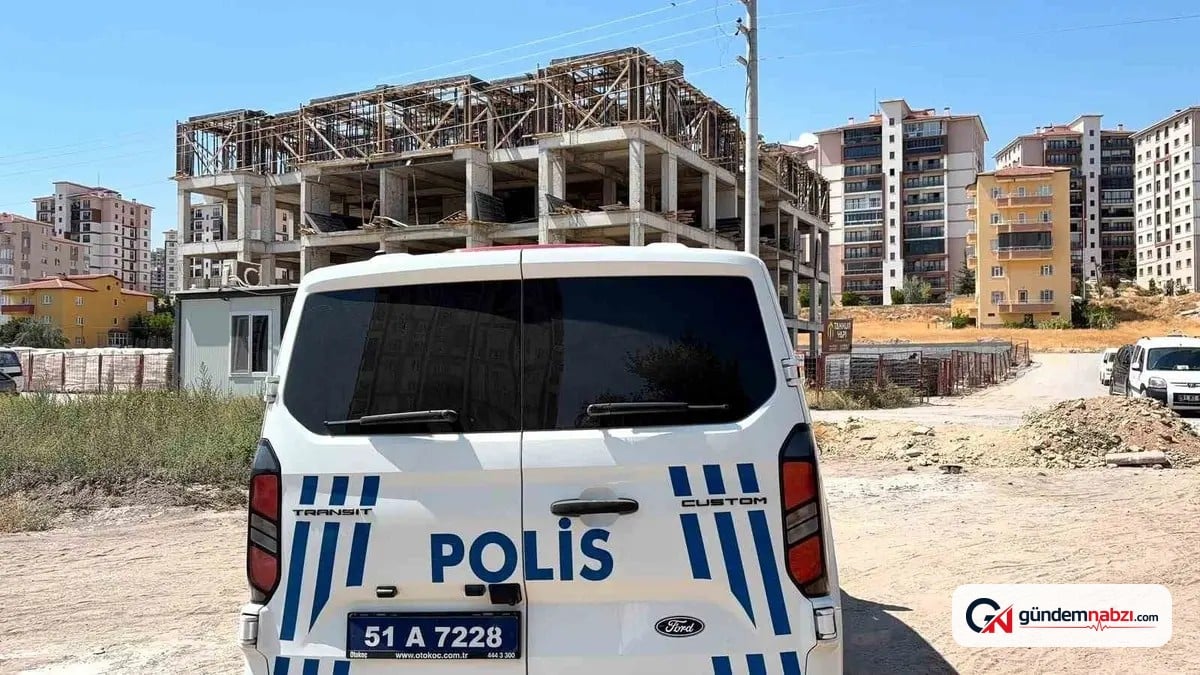 Niğde'de inşaattan düşen işçi yaralandı