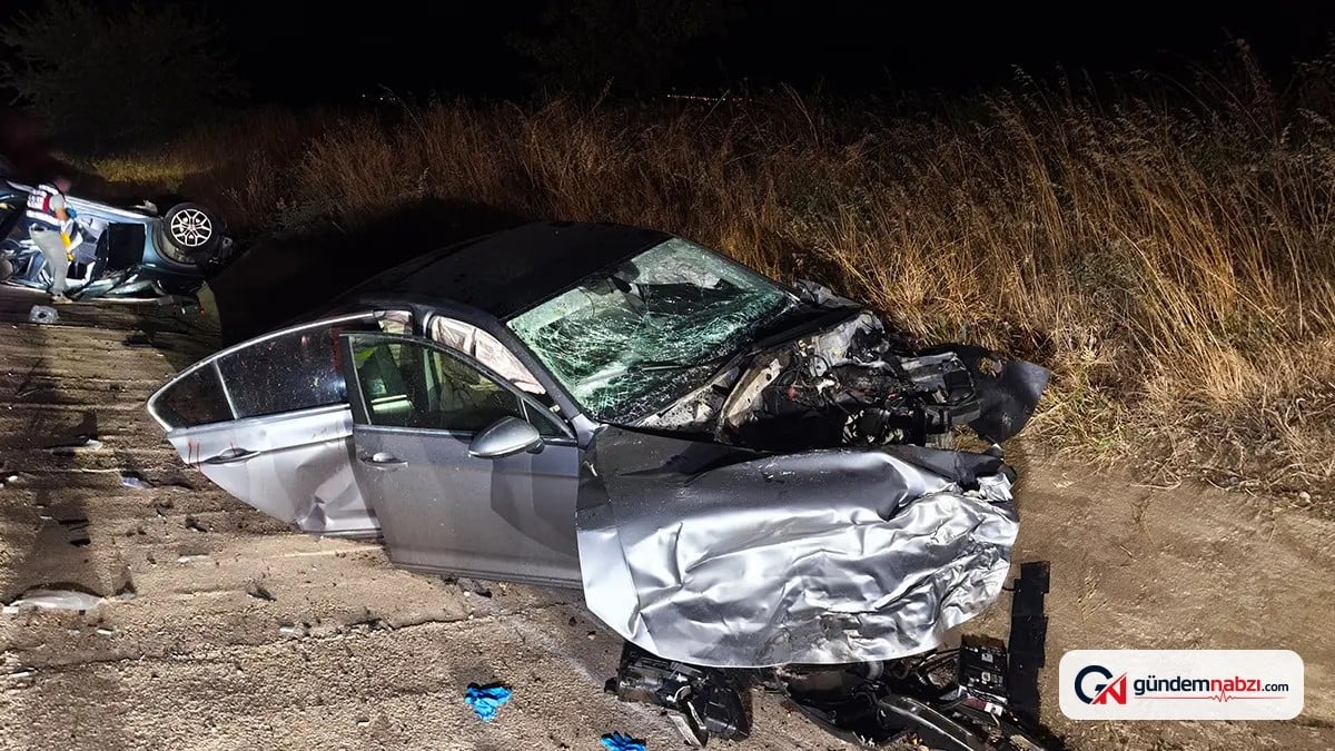 Edirne'de trafik kazası: 9 kişi ağır yaralandı