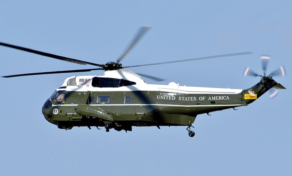 Trump'ın helikopteri, yolcu uçağına çok yaklaştı