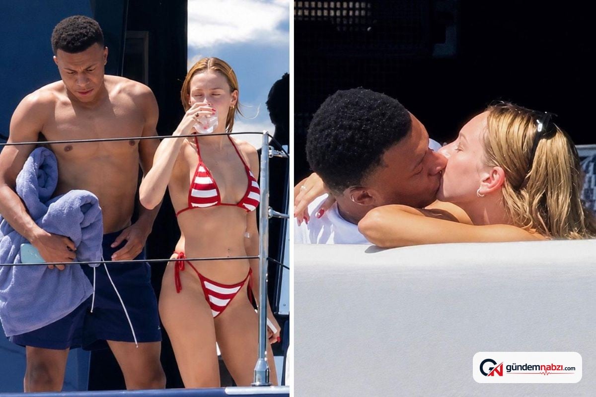 Kylian Mbappe ile Ester Exposito tatilde görüntülendi
