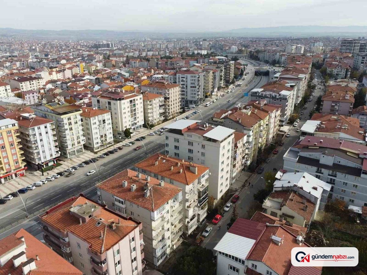 Uşak'ta konut satışları geriledi