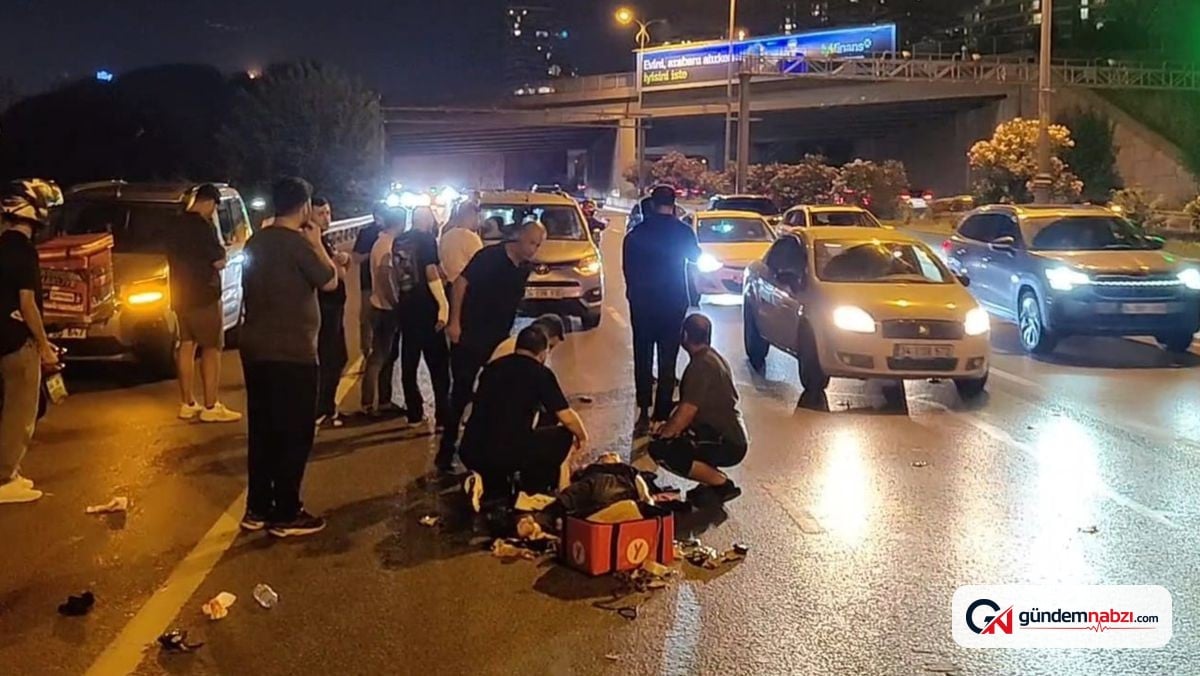 Bağcılar'da motosiklet kazası: 2 yaralı hastaneye kaldırıldı
