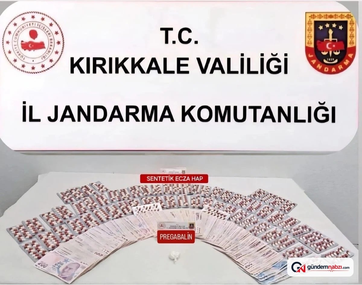 Kırıkkale'de uyuşturucu operasyonu: 1 gözaltı