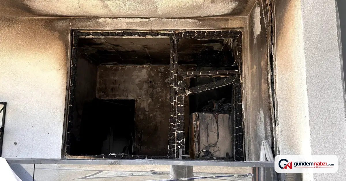 Kastamonu’da kapıcı dairesinde yangın: Baba ve oğlu yaralandı