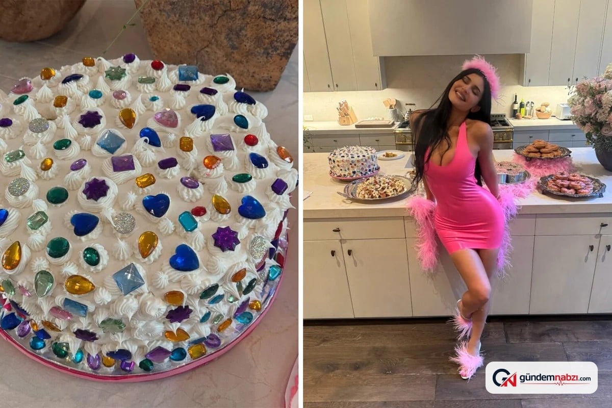 Kylie Jenner'ın başlattığı taşlı sticker modası Türkiye'de yayılıyor